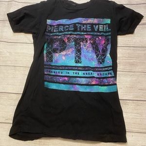 Pierce the Veil Womens T-Shirt Concert Size Small Tultex